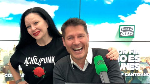 Alaska y Jaime Cantizano