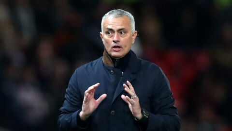 El entrenador portugu&eacute;s Jos&eacute; Mourinho