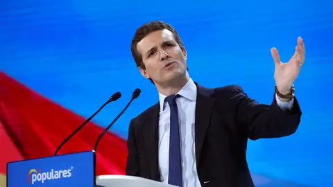 El presidente del PP, Pablo Casado El presidente del PP, Pablo Casado