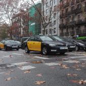 Huelga indefinida de taxis en Barcelona