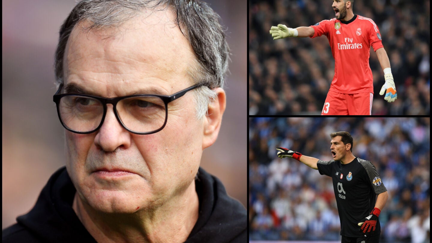 Bielsa, con Casilla y Casillas