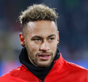 Neymar, durante un partido del PSG Neymar, durante un partido del PSG