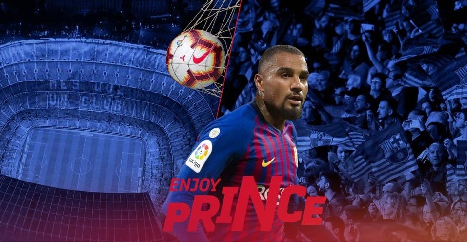 Kevin-Prince Boateng, nuevo jugador del Barça hasta el final de la temporada Kevin-Prince Boateng, nuevo jugador del Barça hasta el final de la temporada