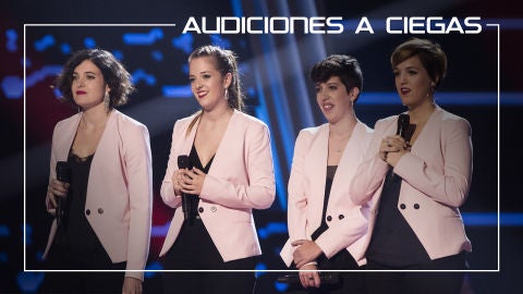La Voz - Audiciones a ciegas 6 - Les Fourchettes cantan 'And so it goes' | Audiciones a ciegas