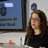 Sara Martínez, portavoz del equipo de Gobierno municipal