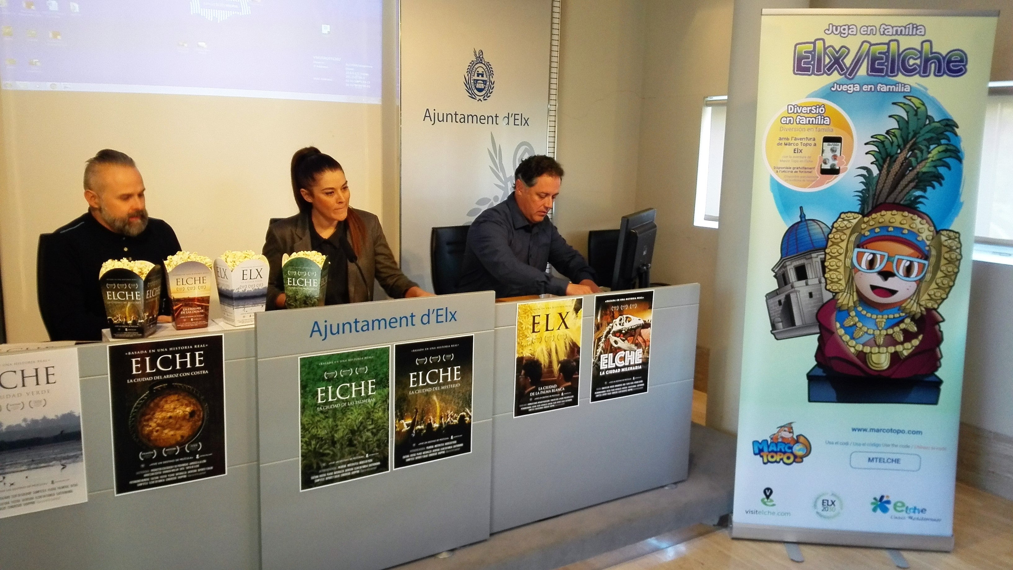 Elche se proyecta al mundo como destino para la grabación de películas o viodeoclips Elche se proyecta al mundo como destino para la grabación de películas o viodeoclips