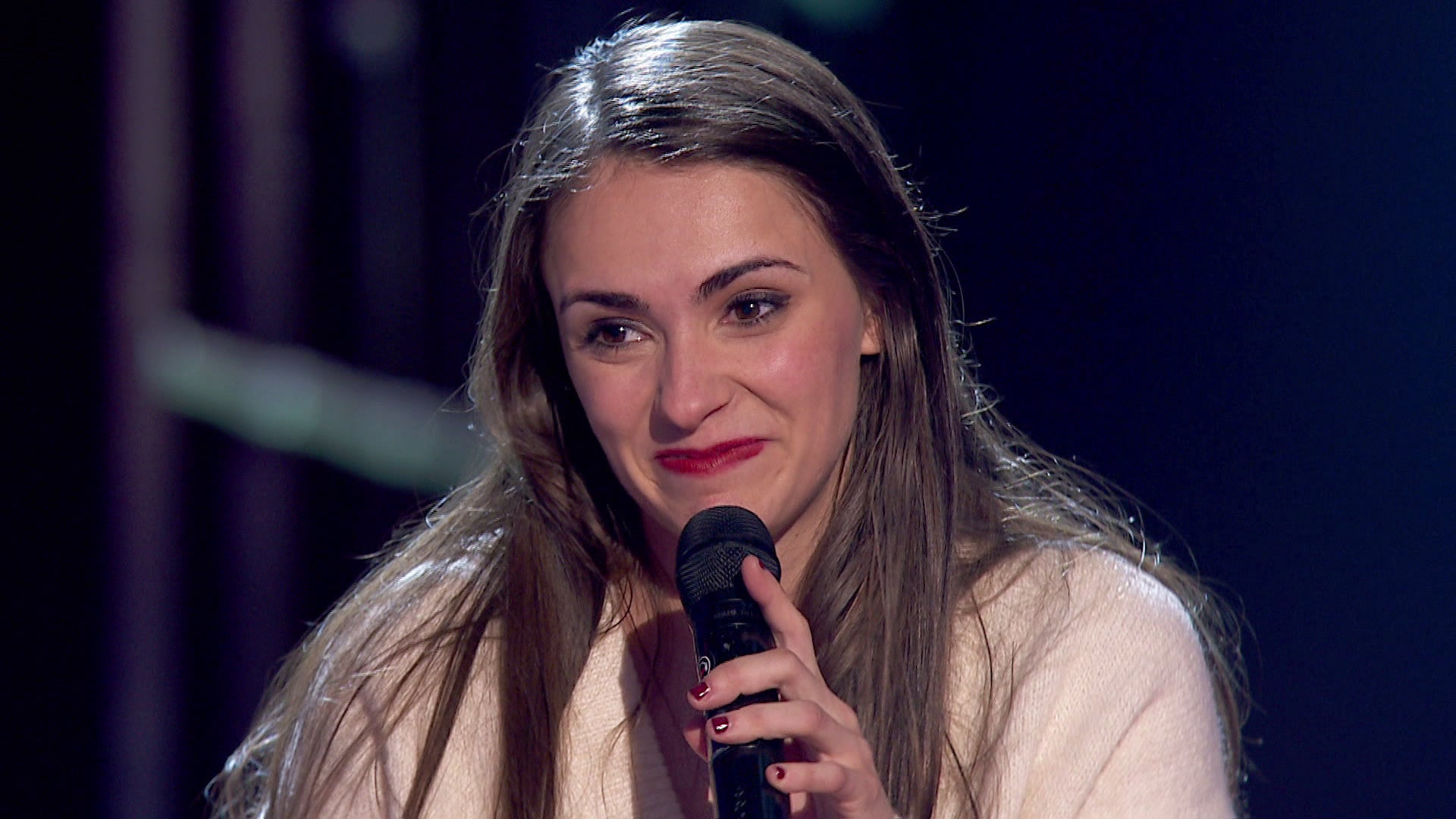 La Voz con Juanma Ortega: La sorprendente actuación de Miriam Fernández, una joven con parálisis cerebral La Voz con Juanma Ortega: La sorprendente actuación de Miriam Fernández, una joven con parálisis cerebral