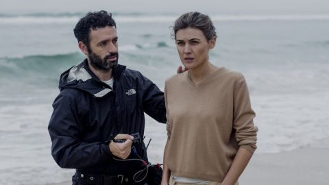 El director Rodrigo Sorogoyen durante el rodaje del cortometraje 'Madre'