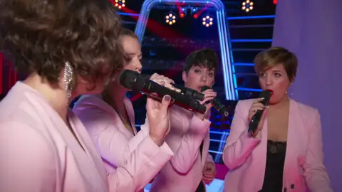 Les Fourchettes, el primer cuarteto en la historia de 'La Voz' MÁS LA VOZ | PROGRAMA 6