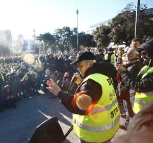 El portavoz de la Asociación Profesional Élite Taxi Tito Alvarez El portavoz de la Asociación Profesional Élite Taxi Tito Alvarez