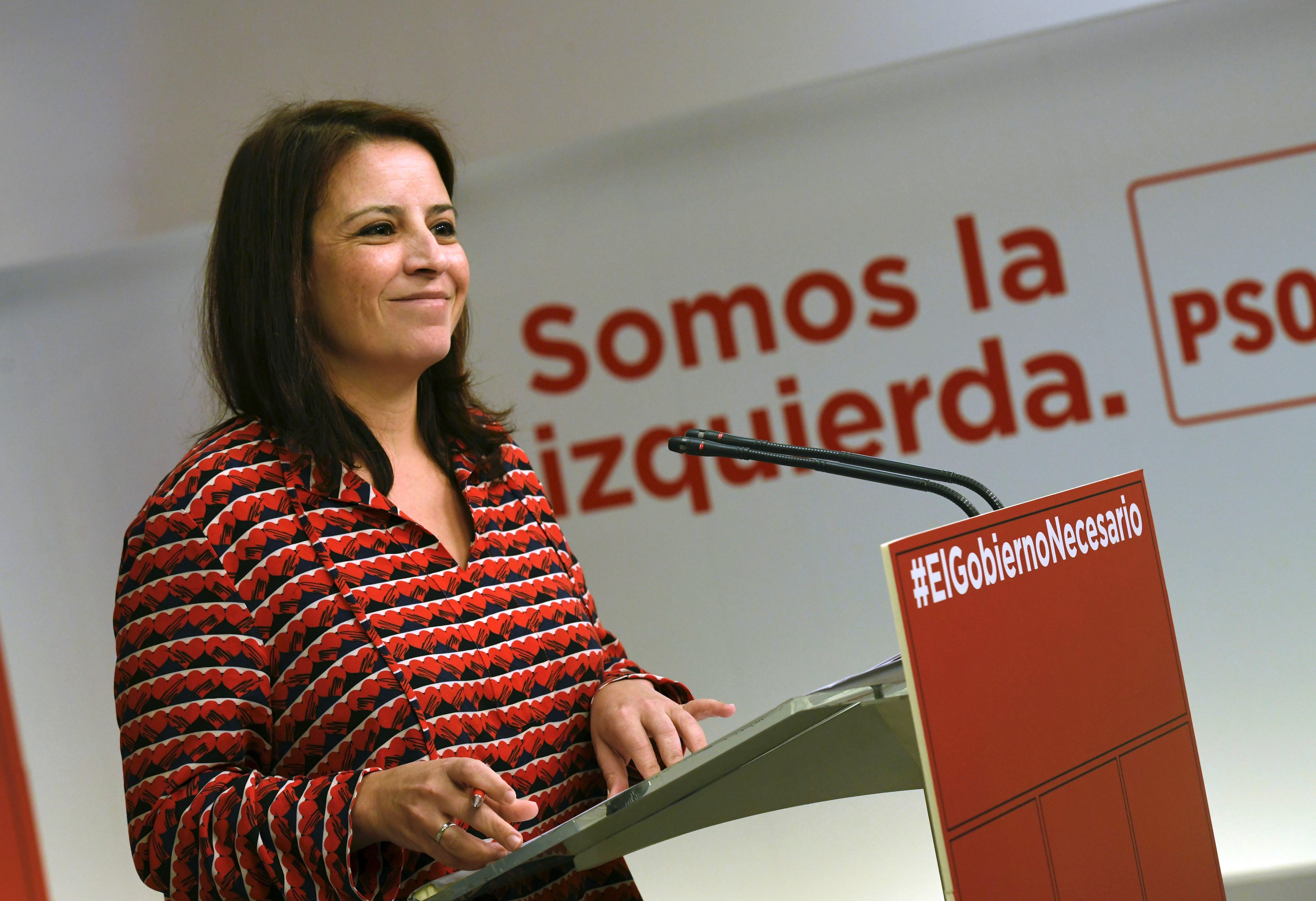 Lastra arremete contra la "manifacha" del PP y Cs, "de la manita de los nazis" Lastra arremete contra la "manifacha" del PP y Cs, "de la manita de los nazis"