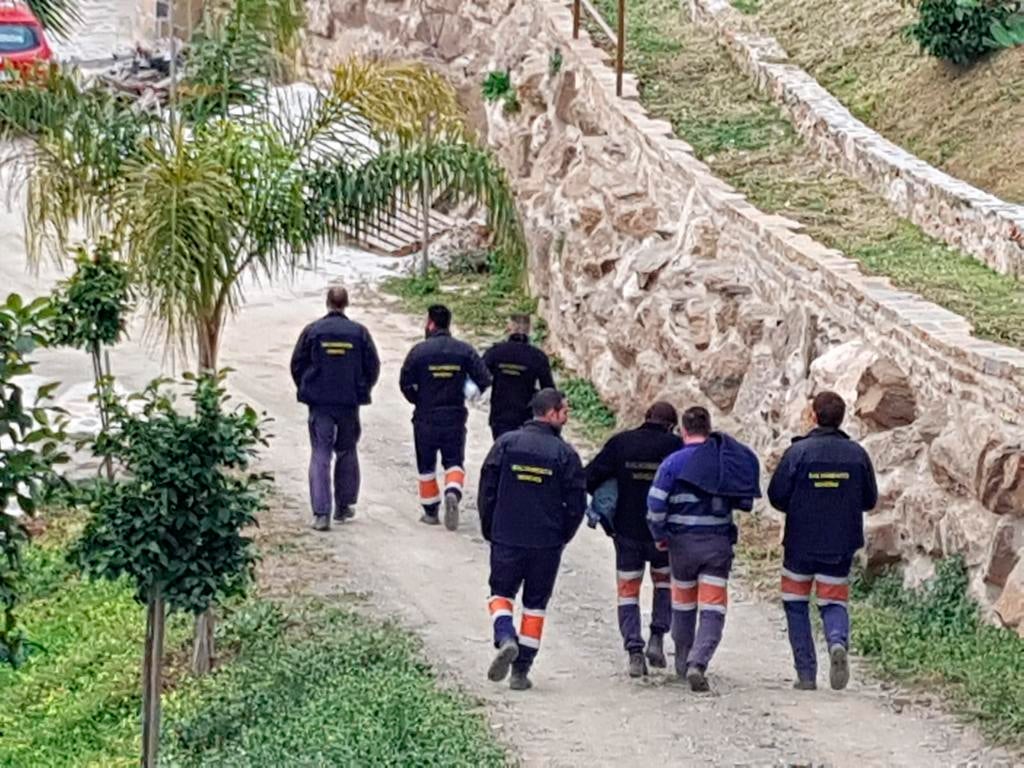 Rescate a Julen: El equipo de brigadistas mineros se prepara para acceder al pozo Rescate a Julen: El equipo de brigadistas mineros se prepara para acceder al pozo