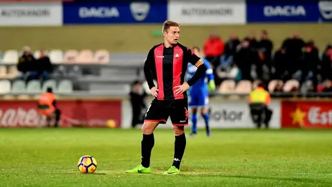 El exfranjiverde Jesús Olmo ha sido el capitán del Reus Deportiu durante esta temporada. MERCADO DE INVIERNO