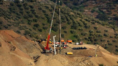 Contin&uacute;an los trabajos del rescate de Julen