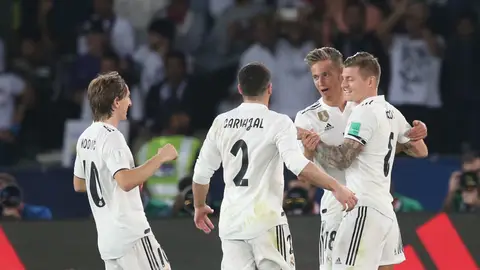 Toni Kroos y Llorente, en un partido del Real Madrid. Toni Kroos y Llorente, en un partido del Real Madrid.