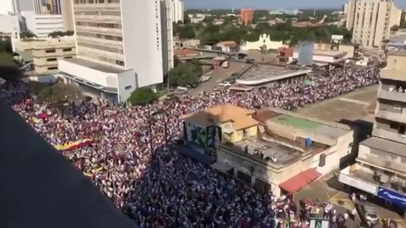 REEMPLAZO: Miles de venezolanos se manifiestan en Venezuela y en el extranjero REEMPLAZO: Miles de venezolanos se manifiestan en Venezuela y en el extranjero