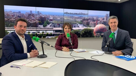 Badalona A Debat amb &Aacute;lex Pastor i Xavier Garc&iacute;a Albiol