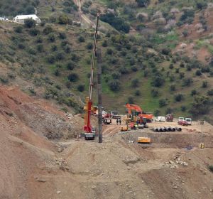 Imagen de las labores de rescate de Julen en Totalán Imagen de las labores de rescate de Julen en Totalán