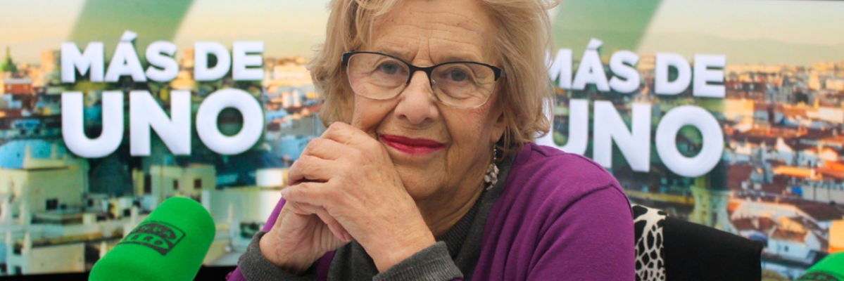 Manuela Carmena: "Los taxistas tienen razón, se ha incumplido la norma 1/30" Manuela Carmena: "Los taxistas tienen razón, se ha incumplido la norma 1/30"