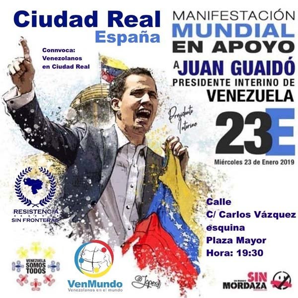 Manifestación de apoyo a Venezuela Manifestación de apoyo a Venezuela