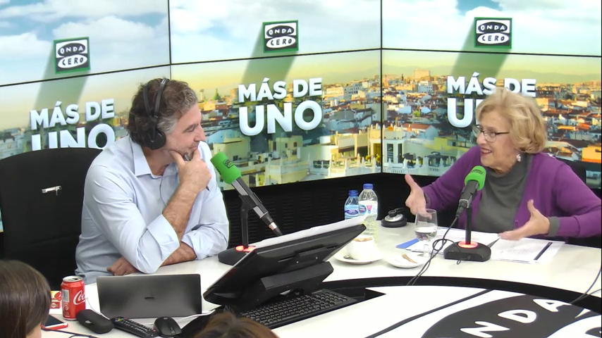 El terremoto que provocó la entrevista de Carlos Alsina a Manuela Carmena El terremoto que provocó la entrevista de Carlos Alsina a Manuela Carmena