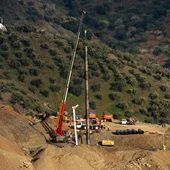 Imagen de las labores de rescate de Julen en Totalán Imagen de las labores de rescate de Julen en Totalán