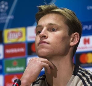 Frenkie de Jong, jugador del Ajax Frenkie de Jong, jugador del Ajax