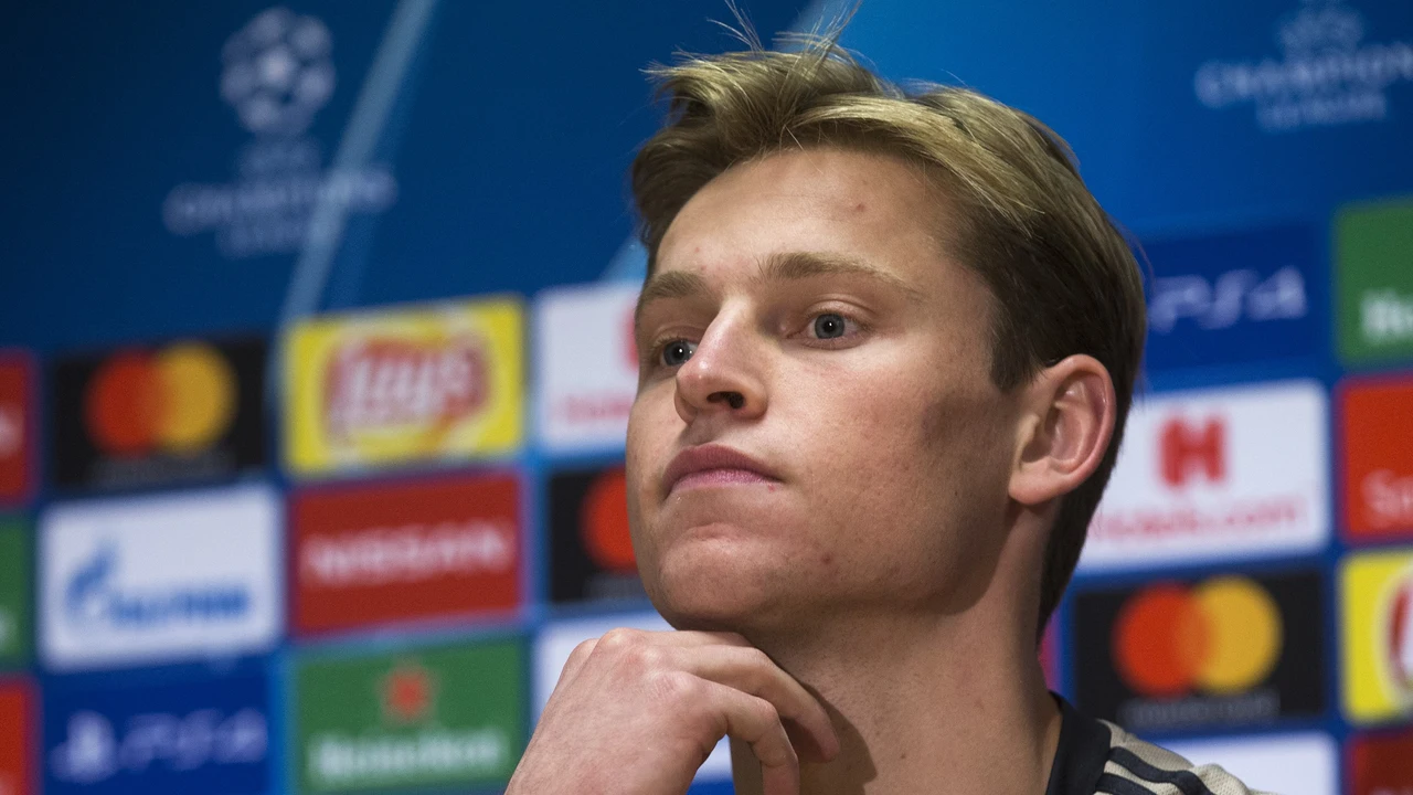 Frenkie de Jong, jugador del Ajax
