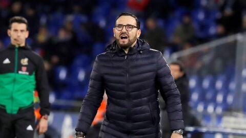 Bordal&aacute;s, durante el partido de Copa del Rey contra el Getafe