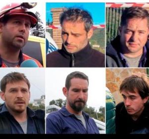 Los ocho mineros de Totalán Los ocho mineros de Totalán