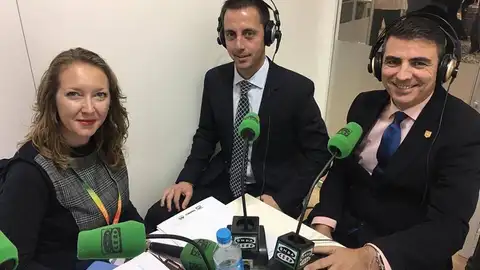 Llorenç Galmés, durante la entrevista en el programa Mallorca en la Onda, desde FITUR Llorenç Galmés, durante la entrevista en el programa Mallorca en la Onda, desde FITUR