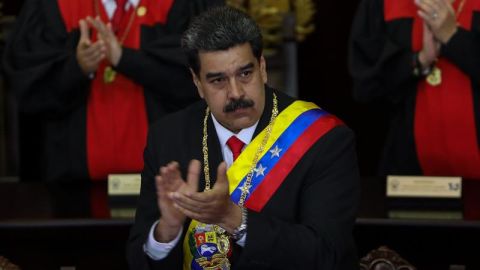 Nicol&aacute;s Maduro, presidente de Venezuela. 