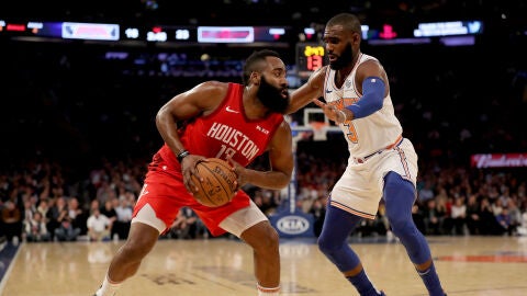 James Harden, ante los Knicks