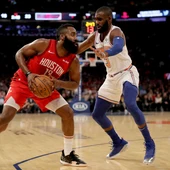 James Harden, ante los Knicks James Harden, ante los Knicks