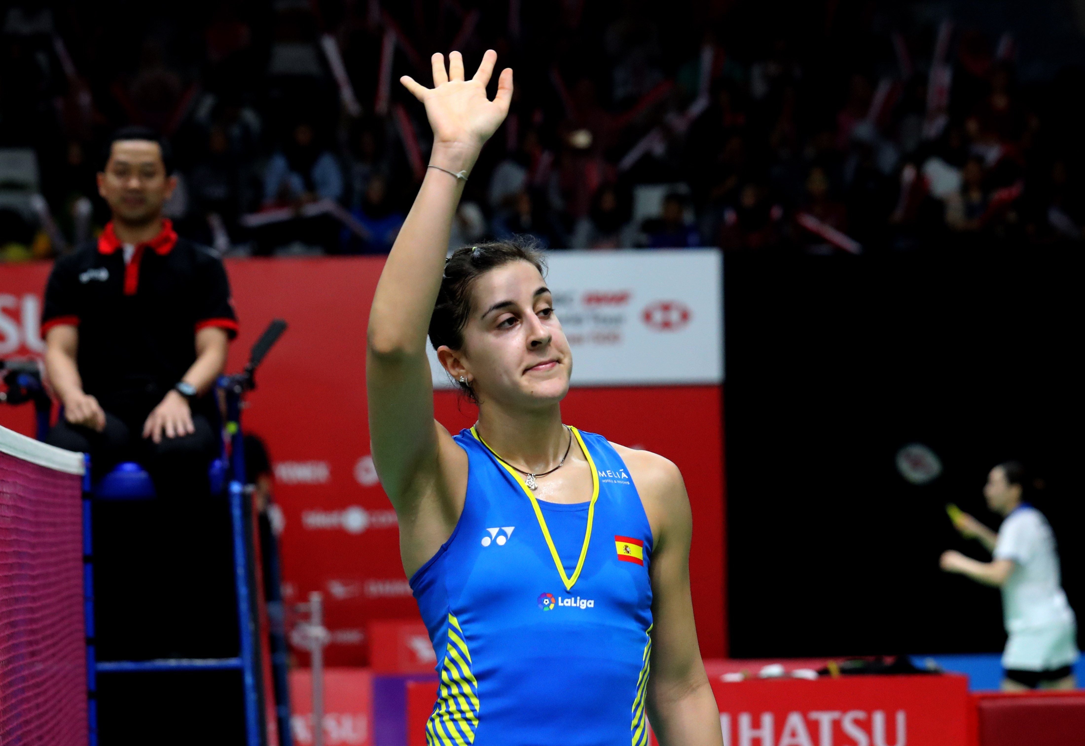 Carolina Marín pasa a cuartos de final del Masters de Indonesia Carolina Marín pasa a cuartos de final del Masters de Indonesia