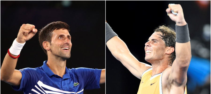 Novak Djokovic vs Rafa Nadal, final del Open de Australia Novak Djokovic vs Rafa Nadal, final del Open de Australia