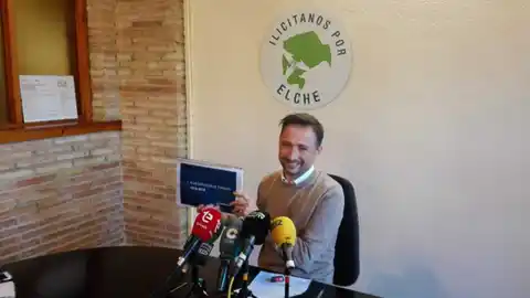 Fernando Durá, portavoz adjunto de Ilicitanos por Elche Fernando Durá, portavoz adjunto de Ilicitanos por Elche