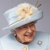 La reina Isabel II de Inglaterra