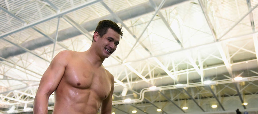 Nathan Adrian, en una competición Nathan Adrian, en una competición