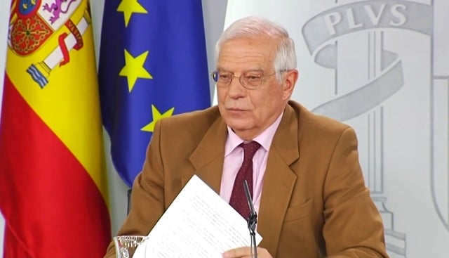 Josep Borrell, candidato del PSOE a las elecciones europeas Josep Borrell, candidato del PSOE a las elecciones europeas