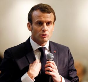 El presidente francés, Emmanuel Macron El presidente francés, Emmanuel Macron