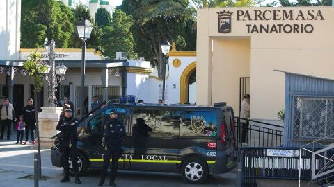Vista general del tanatorio de la barriada malague&ntilde;a de El Palo