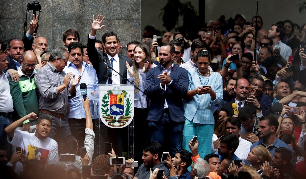 El Parlamento Europeo reconoce como presidente de Venezuela a Juan Guaidó El Parlamento Europeo reconoce como presidente de Venezuela a Juan Guaidó