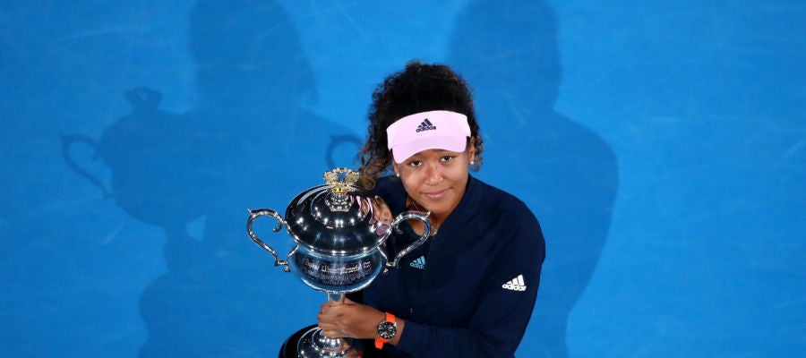 Naomi Osaka, con el Open de Australia Naomi Osaka, con el Open de Australia