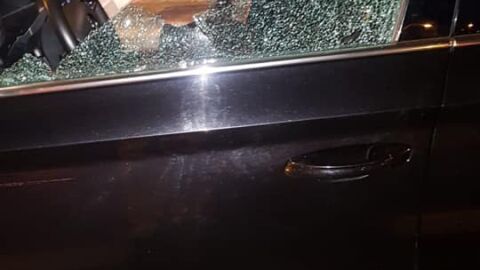 El VTC que recibi&oacute; el disparo