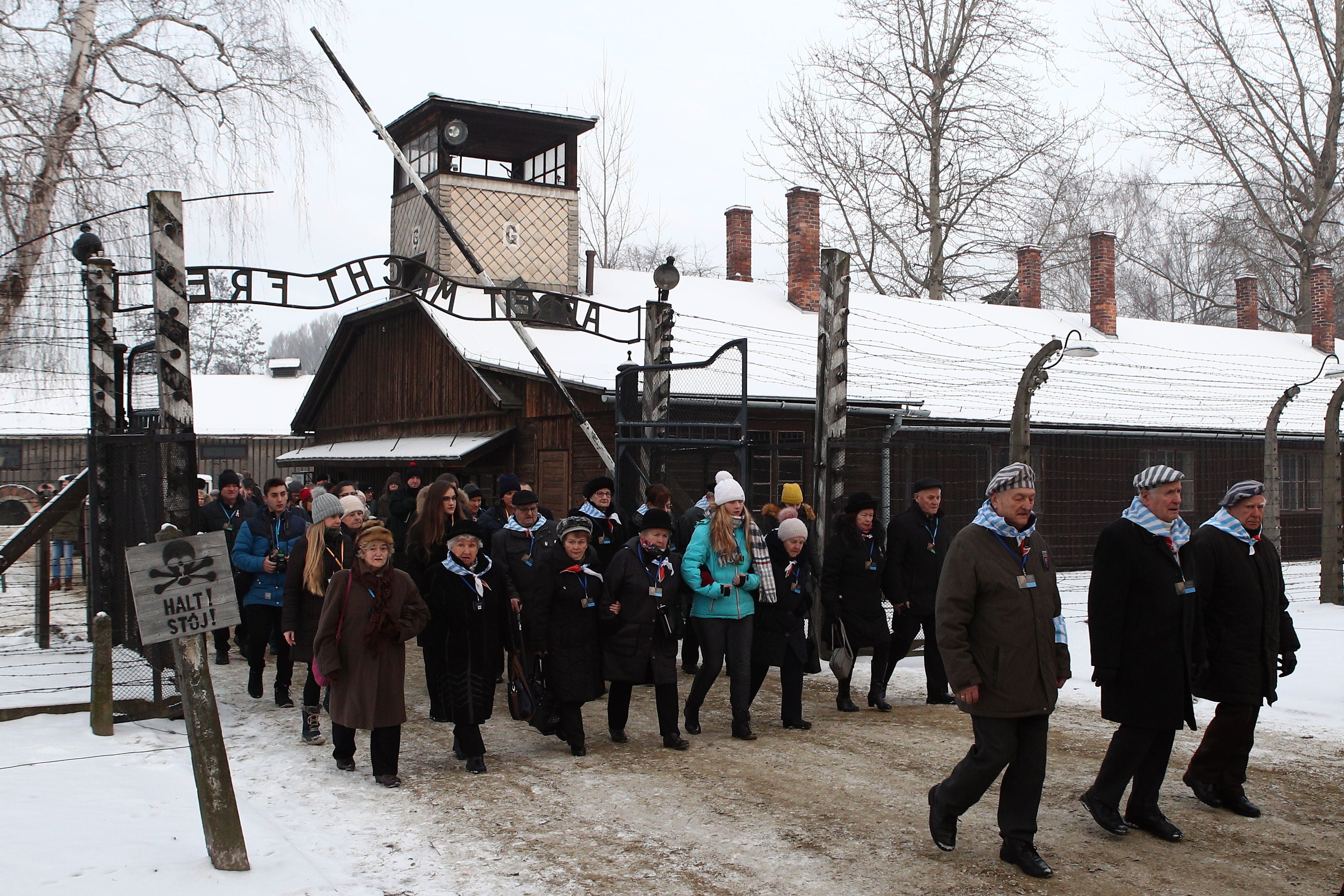 Investigan en Polonia las protestas antisemitas a las puertas de Auschwitz Investigan en Polonia las protestas antisemitas a las puertas de Auschwitz