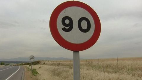 L&iacute;mite de velocidad en carreteras secundarias
