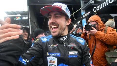 Fernando Alonso, en Daytona