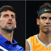 Djokovic y Nadal en el Open de Australia
