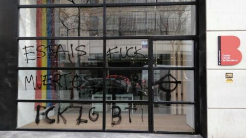 Ataque al centro LGTBI de Barcelona